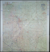 Дело 174: Документы отдела IIIb оперативного управления Генерального штаба при ОКХ: карта «Положение на Востоке» - Карта, показывающая положение войск вермахта на германо-советском фронте, включая положение частей Красной Армии, по состоянию на 11.12.1941