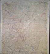 Дело 417: Документы отдела IIIb оперативного управления Генерального штаба при ОКХ: карта «Положение на Востоке» - Карта, показывающая положение войск вермахта на германо-советском фронте, включая положение частей Красной Армии, по состоянию на 13.08.1942