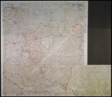 Дело 442: Документы отдела IIIb оперативного управления Генерального штаба при ОКХ: карта «Положение на Востоке» - Карта, показывающая положение войск вермахта на германо-советском фронте, включая положение частей Красной Армии, по состоянию на 07.09.1942