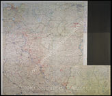 Дело 458: Документы отдела IIIb оперативного управления Генерального штаба при ОКХ: карта «Положение на Востоке» - Карта, показывающая положение войск вермахта на германо-советском фронте, включая положение частей Красной Армии, по состоянию на 23.09.1942