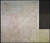 Дело 460: Документы отдела IIIb оперативного управления Генерального штаба при ОКХ: карта «Положение на Востоке» - Карта, показывающая положение войск вермахта на германо-советском фронте, включая положение частей Красной Армии, по состоянию на 25.09.1942