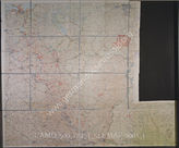 Дело 542: Документы отдела IIIb оперативного управления Генерального штаба при ОКХ: карта «Положение на Востоке» - Карта, показывающая положение войск вермахта на германо-советском фронте, включая положение частей Красной Армии, по состоянию на 16.12.1942