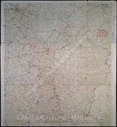 Дело 561: Документы отдела IIIb оперативного управления Генерального штаба при ОКХ: карта «Положение на Востоке» - Карта, показывающая положение войск вермахта на германо-советском фронте, включая положение частей Красной Армии, по состоянию на 04.01.1943
