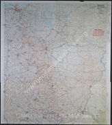 Дело 580: Документы отдела IIIb оперативного управления Генерального штаба при ОКХ: карта «Положение на Востоке» - Карта, показывающая положение войск вермахта на германо-советском фронте, включая положение частей Красной Армии, по состоянию на 23.01.1943