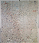 Дело 581: Документы отдела IIIb оперативного управления Генерального штаба при ОКХ: карта «Положение на Востоке» - Карта, показывающая положение войск вермахта на германо-советском фронте, включая положение частей Красной Армии, по состоянию на 24.01.1943