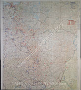 Дело 583: Документы отдела IIIb оперативного управления Генерального штаба при ОКХ: карта «Положение на Востоке» - Карта, показывающая положение войск вермахта на германо-советском фронте, включая положение частей Красной Армии, по состоянию на 26.01.1943