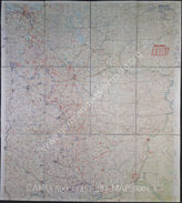 Дело 587: Документы отдела IIIb оперативного управления Генерального штаба при ОКХ: карта «Положение на Востоке» - Карта, показывающая положение войск вермахта на германо-советском фронте, включая положение частей Красной Армии, по состоянию на 30.01.1943