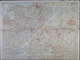 Дело 589: Документы отдела IIIb оперативного управления Генерального штаба при ОКХ: карта «Положение на Востоке» - Карта, показывающая положение войск вермахта на германо-советском фронте, включая положение частей Красной Армии, по состоянию на 01.02.1943