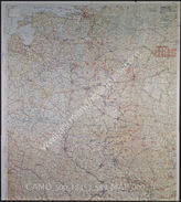 Дело 599: Документы отдела IIIb оперативного управления Генерального штаба при ОКХ: карта «Положение на Востоке» - Карта, показывающая положение войск вермахта на германо-советском фронте, включая положение частей Красной Армии, по состоянию на 11.02.1943