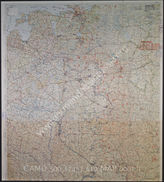 Дело 610: Документы отдела IIIb оперативного управления Генерального штаба при ОКХ: карта «Положение на Востоке» - Карта, показывающая положение войск вермахта на германо-советском фронте, включая положение частей Красной Армии, по состоянию на 22.02.1943
