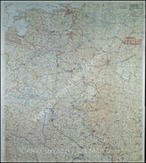Дело 628: Документы отдела IIIb оперативного управления Генерального штаба при ОКХ: карта «Положение на Востоке» - Карта, показывающая положение войск вермахта на германо-советском фронте, включая положение частей Красной Армии, по состоянию на 12.03.1943