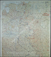 Дело 630: Документы отдела IIIb оперативного управления Генерального штаба при ОКХ: карта «Положение на Востоке» - Карта, показывающая положение войск вермахта на германо-советском фронте, включая положение частей Красной Армии, по состоянию на 14.03.1943