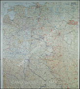 Дело 633: Документы отдела IIIb оперативного управления Генерального штаба при ОКХ: карта «Положение на Востоке» - Карта, показывающая положение войск вермахта на германо-советском фронте, включая положение частей Красной Армии, по состоянию на 17.03.1943
