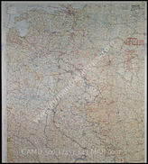 Дело 643: Документы отдела IIIb оперативного управления Генерального штаба при ОКХ: карта «Положение на Востоке» - Карта, показывающая положение войск вермахта на германо-советском фронте, включая положение частей Красной Армии, по состоянию на 27.03.1943