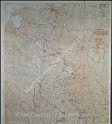 Дело 652: Документы отдела IIIb оперативного управления Генерального штаба при ОКХ: карта «Положение на Востоке» - Карта, показывающая положение войск вермахта на германо-советском фронте, включая положение частей Красной Армии, по состоянию на 05.04.1943