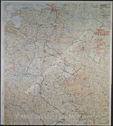 Дело 660: Документы отдела IIIb оперативного управления Генерального штаба при ОКХ: карта «Положение на Востоке» - Карта, показывающая положение войск вермахта на германо-советском фронте, включая положение частей Красной Армии, по состоянию на 13.04.1943