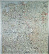 Дело 661: Документы отдела IIIb оперативного управления Генерального штаба при ОКХ: карта «Положение на Востоке» - Карта, показывающая положение войск вермахта на германо-советском фронте, включая положение частей Красной Армии, по состоянию на 14.04.1943