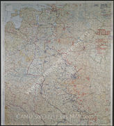 Дело 695: Документы отдела IIIb оперативного управления Генерального штаба при ОКХ: карта «Положение на Востоке» - Карта, показывающая положение войск вермахта на германо-советском фронте, включая положение частей Красной Армии, по состоянию на 18.05.1943