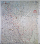 Дело 569: Документы отдела IIIb оперативного управления Генерального штаба при ОКХ: карта «Положение на Востоке» - Карта, показывающая положение войск вермахта на германо-советском фронте, включая положение частей Красной Армии, по состоянию на 12.01.1943