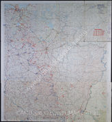 Дело 571: Документы отдела IIIb оперативного управления Генерального штаба при ОКХ: карта «Положение на Востоке» - Карта, показывающая положение войск вермахта на германо-советском фронте, включая положение частей Красной Армии, по состоянию на 14.01.1943