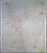Дело 575: Документы отдела IIIb оперативного управления Генерального штаба при ОКХ: карта «Положение на Востоке» - Карта, показывающая положение войск вермахта на германо-советском фронте, включая положение частей Красной Армии, по состоянию на 18.01.1943