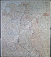 Дело 617: Документы отдела IIIb оперативного управления Генерального штаба при ОКХ: карта «Положение на Востоке» - Карта, показывающая положение войск вермахта на германо-советском фронте, включая положение частей Красной Армии, по состоянию на 01.03.1943