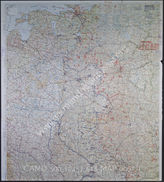 Дело 618: Документы отдела IIIb оперативного управления Генерального штаба при ОКХ: карта «Положение на Востоке» - Карта, показывающая положение войск вермахта на германо-советском фронте, включая положение частей Красной Армии, по состоянию на 02.03.1943