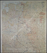 Дело 651: Документы отдела IIIb оперативного управления Генерального штаба при ОКХ: карта «Положение на Востоке» - Карта, показывающая положение войск вермахта на германо-советском фронте, включая положение частей Красной Армии, по состоянию на 04.04.1943