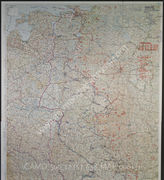 Дело 658: Документы отдела IIIb оперативного управления Генерального штаба при ОКХ: карта «Положение на Востоке» - Карта, показывающая положение войск вермахта на германо-советском фронте, включая положение частей Красной Армии, по состоянию на 11.04.1943