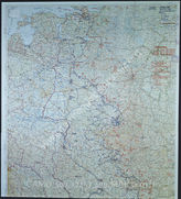 Дело 699: Документы отдела IIIb оперативного управления Генерального штаба при ОКХ: карта «Положение на Востоке» - Карта, показывающая положение войск вермахта на германо-советском фронте, включая положение частей Красной Армии, по состоянию на 22.05.1943