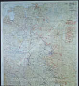 Дело 717: Документы отдела IIIb оперативного управления Генерального штаба при ОКХ: карта «Положение на Востоке» - Карта, показывающая положение войск вермахта на германо-советском фронте, включая положение частей Красной Армии, по состоянию на 09.06.1943