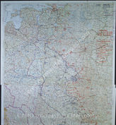 Дело 734: Документы отдела IIIb оперативного управления Генерального штаба при ОКХ: карта «Положение на Востоке» - Карта, показывающая положение войск вермахта на германо-советском фронте, включая положение частей Красной Армии, по состоянию на 26.06.1943