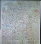 Дело 748: Документы отдела IIIb оперативного управления Генерального штаба при ОКХ: карта «Положение на Востоке» - Карта, показывающая положение войск вермахта на германо-советском фронте, включая положение частей Красной Армии, по состоянию на 10.07.1943
