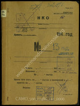 Akte 161: Unterlagen der Aufklärungsverwaltung des Generalstabes der Roten Armee: Verhöre von Kriegsgefangenen und Überläufern der 13. leichten ungarischen Infanteriedivision 