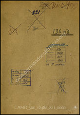 Дело 221:  Документы Разведывательного Управления Генерального штаба Красной Армии: формуляры с развединформацией 134-й пехотной дивизии, допросы военнопленных перебежчиков