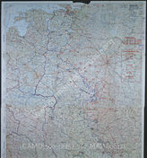 Дело 762: Документы отдела IIIb оперативного управления Генерального штаба при ОКХ: карта «Положение на Востоке» - Карта, показывающая положение войск вермахта на германо-советском фронте, включая положение частей Красной Армии, по состоянию на 24.07.1943