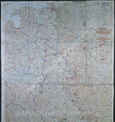 Дело 769: Документы отдела IIIb оперативного управления Генерального штаба при ОКХ: карта «Положение на Востоке» - Карта, показывающая положение войск вермахта на германо-советском фронте, включая положение частей Красной Армии, по состоянию на 31.07.1943