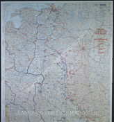 Дело 785: Документы отдела IIIb оперативного управления Генерального штаба при ОКХ: карта «Положение на Востоке» - Карта, показывающая положение войск вермахта на германо-советском фронте, включая положение частей Красной Армии, по состоянию на 16.08.1943