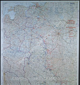 Дело 788: Документы отдела IIIb оперативного управления Генерального штаба при ОКХ: карта «Положение на Востоке» - Карта, показывающая положение войск вермахта на германо-советском фронте, включая положение частей Красной Армии, по состоянию на 19.08.1943