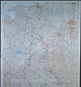 Дело 802: Документы отдела IIIb оперативного управления Генерального штаба при ОКХ: карта «Положение на Востоке» - Карта, показывающая положение войск вермахта на германо-советском фронте, включая положение частей Красной Армии, по состоянию на 02.09.1943