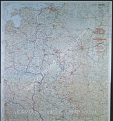 Дело 811: Документы отдела IIIb оперативного управления Генерального штаба при ОКХ: карта «Положение на Востоке» - Карта, показывающая положение войск вермахта на германо-советском фронте, включая положение частей Красной Армии, по состоянию на 11.09.1943