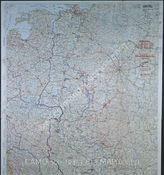 Дело 813: Документы отдела IIIb оперативного управления Генерального штаба при ОКХ: карта «Положение на Востоке» - Карта, показывающая положение войск вермахта на германо-советском фронте, включая положение частей Красной Армии, по состоянию на 13.09.1943