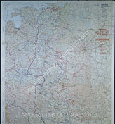 Дело 817: Документы отдела IIIb оперативного управления Генерального штаба при ОКХ: карта «Положение на Востоке» - Карта, показывающая положение войск вермахта на германо-советском фронте, включая положение частей Красной Армии, по состоянию на 17.09.1943