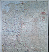 Дело 839: Документы отдела IIIb оперативного управления Генерального штаба при ОКХ: карта «Положение на Востоке» - Карта, показывающая положение войск вермахта на германо-советском фронте, включая положение частей Красной Армии, по состоянию на 09.10.1943