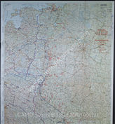 Дело 844: Документы отдела IIIb оперативного управления Генерального штаба при ОКХ: карта «Положение на Востоке» - Карта, показывающая положение войск вермахта на германо-советском фронте, включая положение частей Красной Армии, по состоянию на 14.10.1943