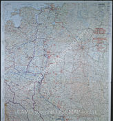 Дело 846: Документы отдела IIIb оперативного управления Генерального штаба при ОКХ: карта «Положение на Востоке» - Карта, показывающая положение войск вермахта на германо-советском фронте, включая положение частей Красной Армии, по состоянию на 16.10.1943