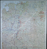 Дело 859: Документы отдела IIIb оперативного управления Генерального штаба при ОКХ: карта «Положение на Востоке» - Карта, показывающая положение войск вермахта на германо-советском фронте, включая положение частей Красной Армии, по состоянию на 29.10.1943