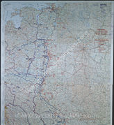Дело 862: Документы отдела IIIb оперативного управления Генерального штаба при ОКХ: карта «Положение на Востоке» - Карта, показывающая положение войск вермахта на германо-советском фронте, включая положение частей Красной Армии, по состоянию на 01.11.1943