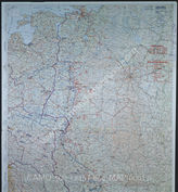 Дело 864: Документы отдела IIIb оперативного управления Генерального штаба при ОКХ: карта «Положение на Востоке» - Карта, показывающая положение войск вермахта на германо-советском фронте, включая положение частей Красной Армии, по состоянию на 03.11.1943