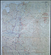 Дело 874: Документы отдела IIIb оперативного управления Генерального штаба при ОКХ: карта «Положение на Востоке» - Карта, показывающая положение войск вермахта на германо-советском фронте, включая положение частей Красной Армии, по состоянию на 13.11.1943